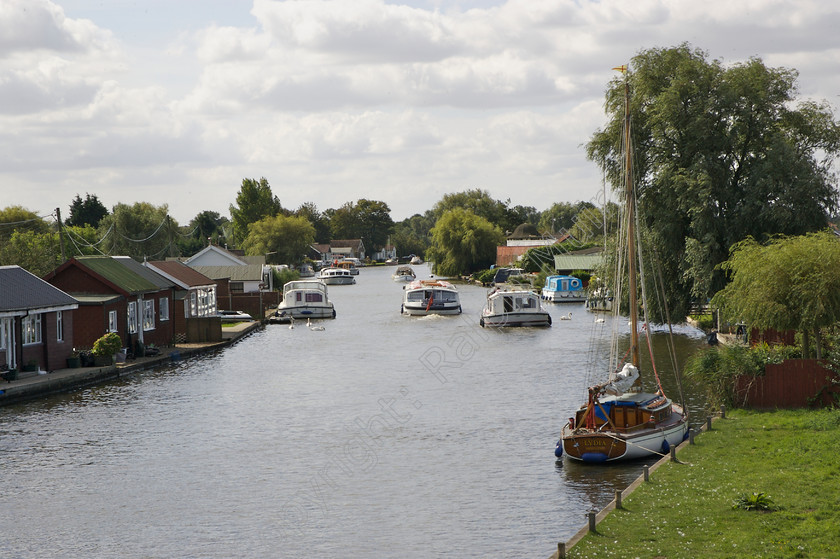 RMP-0015 
 Norfolk Broads 
 Keywords: boats, broads, england, norfolk, potter hiegham, river, uk