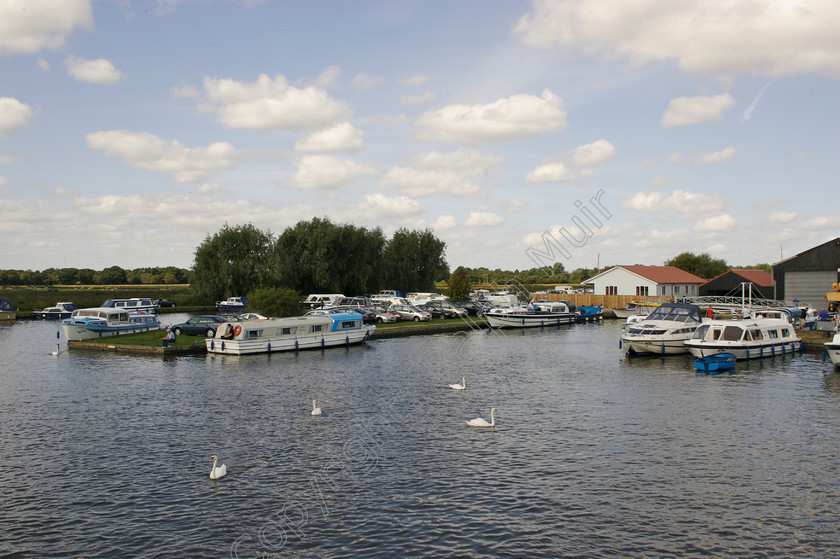 RMP-0012 
 Norfolk Broads 
 Keywords: boats, broads, england, norfolk, potter hiegham, river, uk