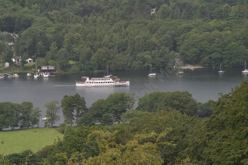 RM-0007 
 Lake Windermere Cumbria 
 Keywords: Windermere Lakes Lake District Cumbria countryside boats Lakeside Teal