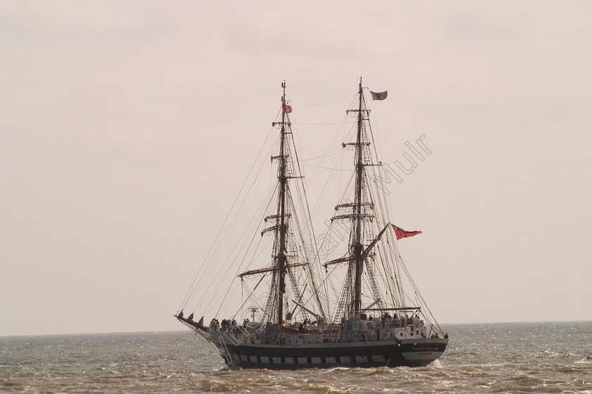 RM-016 
 Prince William off Great Yarmouth 
 Keywords: Prince William Sailing ship Great Yarmouth sails Training Ship Ships boats sea