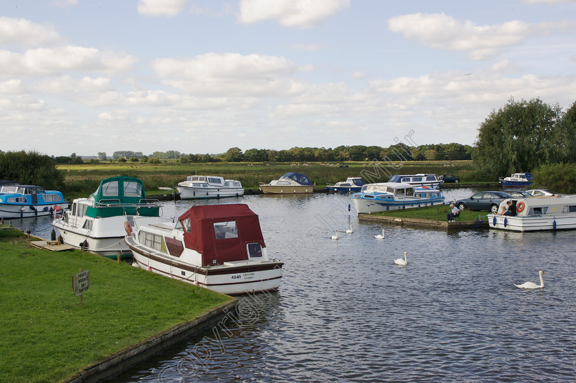 RMP-0034 
 Norfolk Broads 
 Keywords: boats, broads, england, norfolk, potter hiegham, river, uk